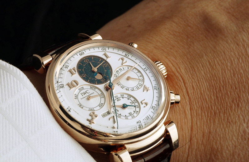 UK Cheap Fake IWC Da Vinci Perpetual Calendar Chronograph