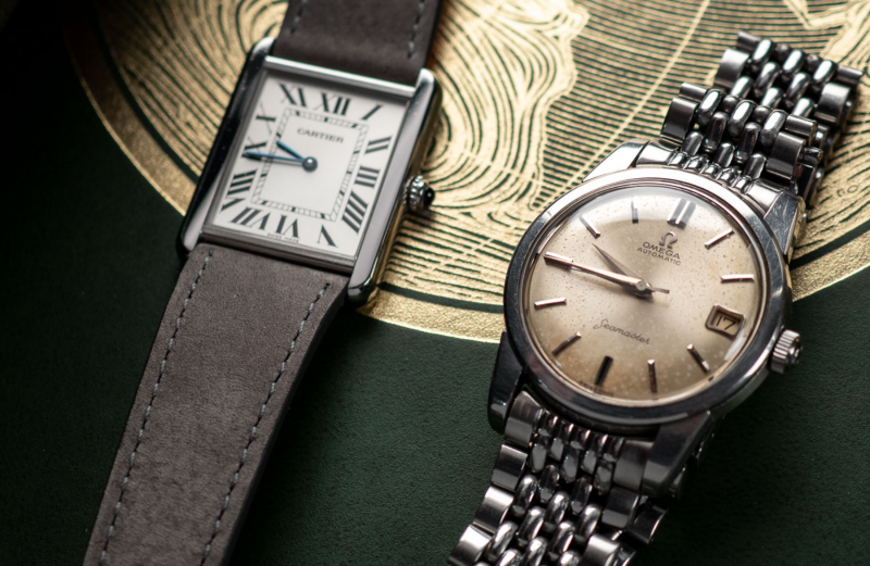 Small & Dressy: Swiss Replica Cartier Tank Solo UK and Fake Omega Seamaster 14762