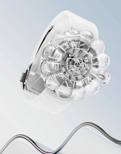 Floral Sapphire And Central Tourbillon: Hublot Unveils The Best Quality MP-15 Fake Watches UK, Developed With Takashi Murakami