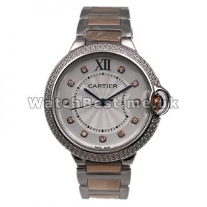 Charming Replica Ballon Bleu De Cartier UK Decorated With Diamonds